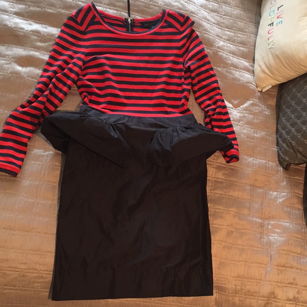 Marc by Marc Jacobs Red & Navy Dress